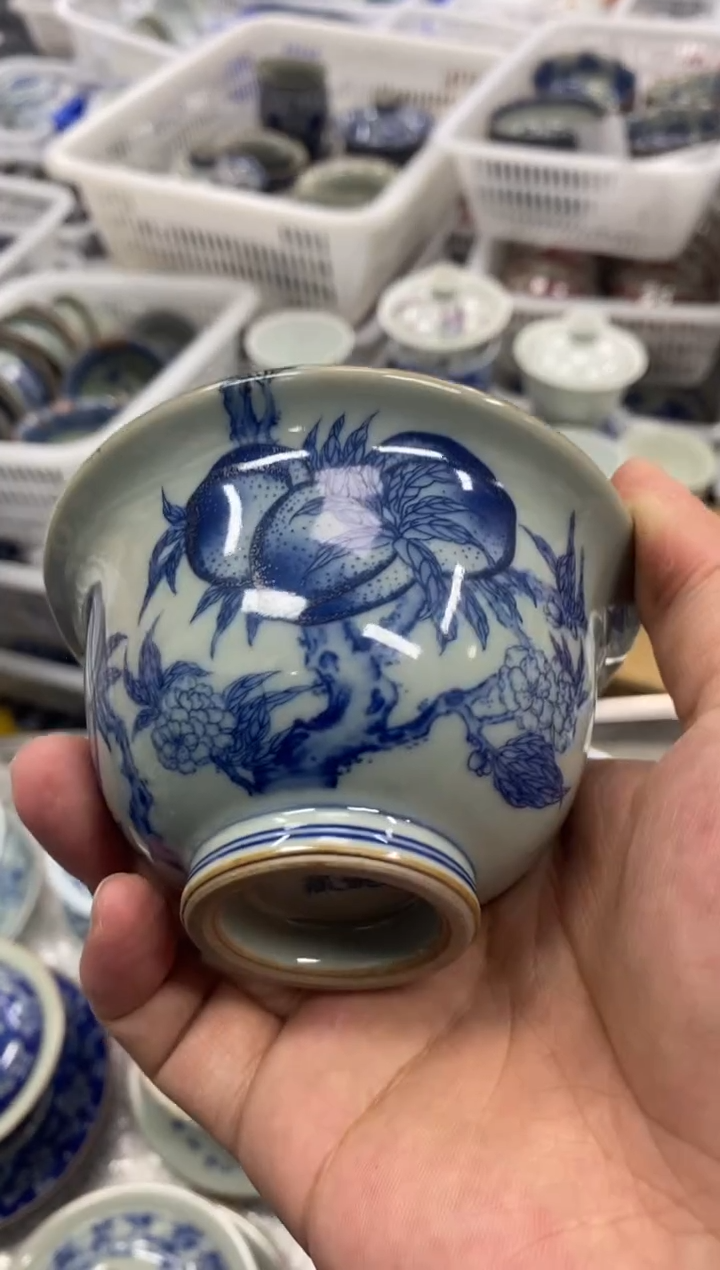 摆件陶景德陶瓷茶具容量约100