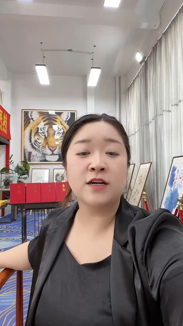 国画廖化老师国画作品