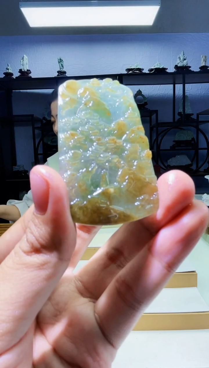 【闪购商品】定制翡翠未镶嵌毛货02260068