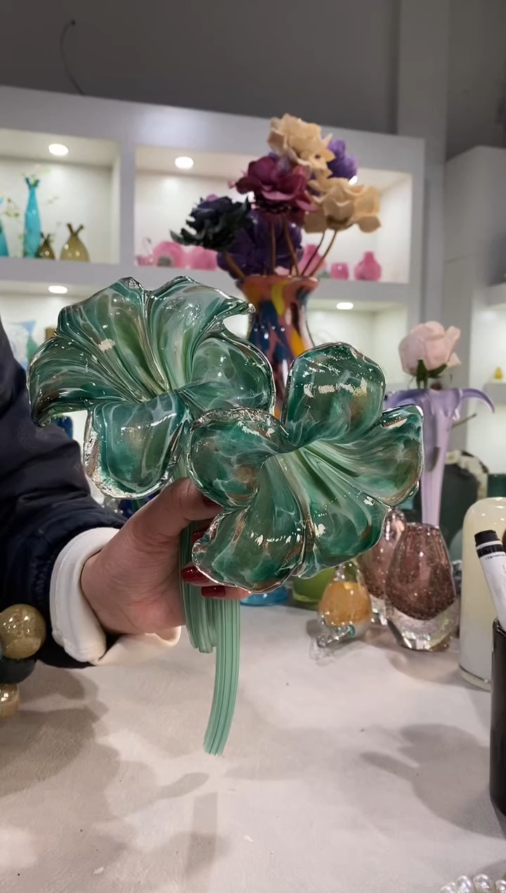 慕忆家手作琉璃花瓶