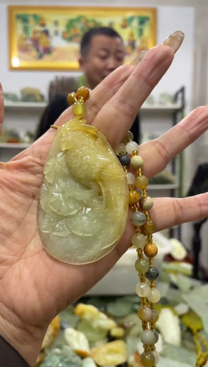 【闪购商品】岫玉吊坠未镶嵌            