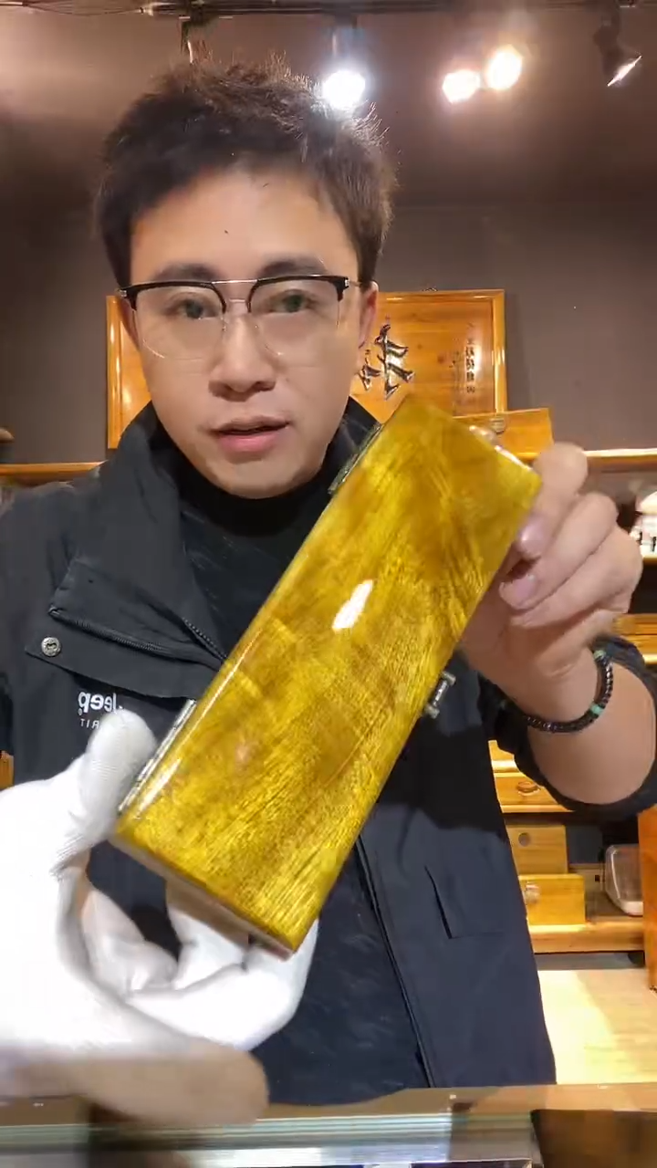 金丝楠木制品金条盒154