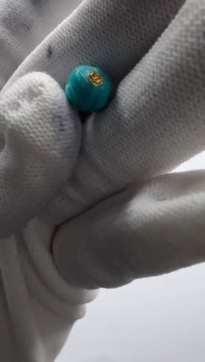 【闪购商品】绿松石配饰18K金镶嵌配饰配饰