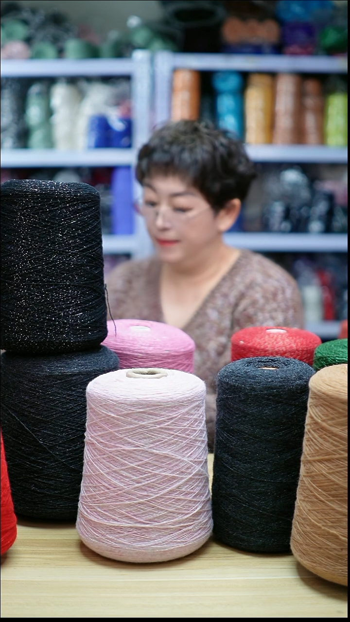 貂毛欢姐手编线A586