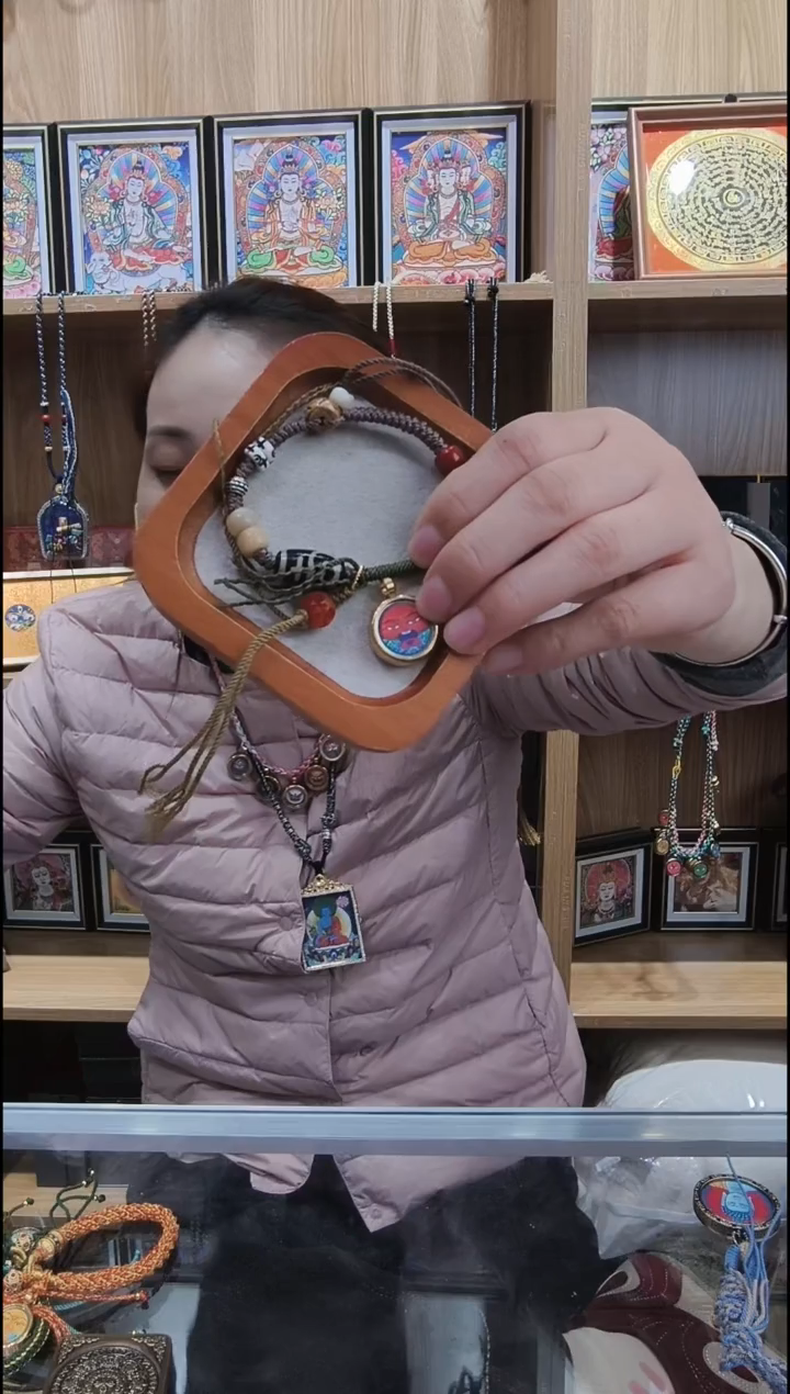 手链阿弥 纯手绘唐卡（非质量问题 不退不换）