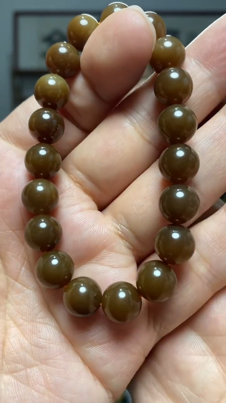 颈饰未镶嵌和田玉皓*26