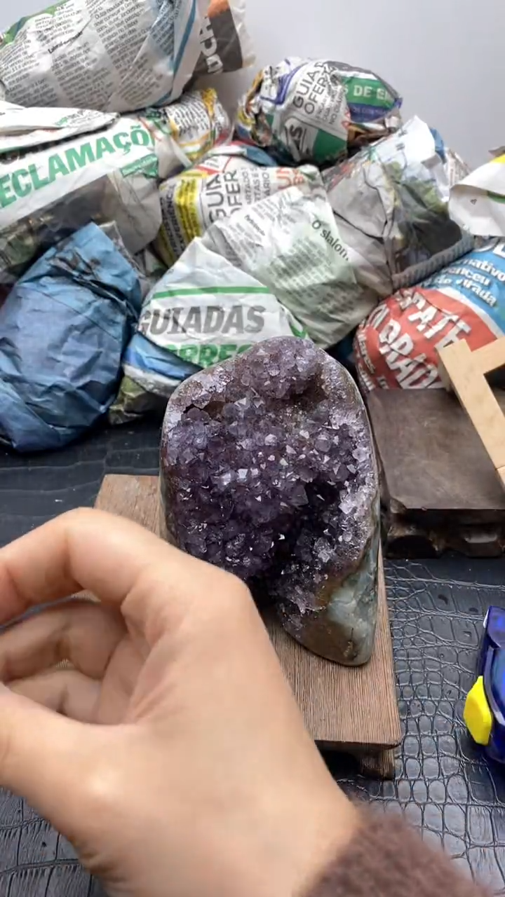 【闪购商品】紫晶1未镶嵌395号摆件
