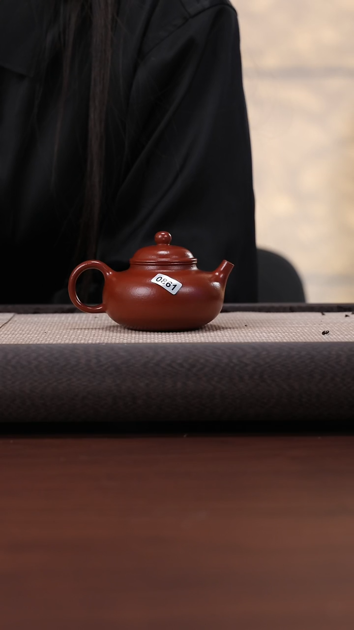 【闪购商品】紫砂茶壶861 DX 大红袍 容天 170cc