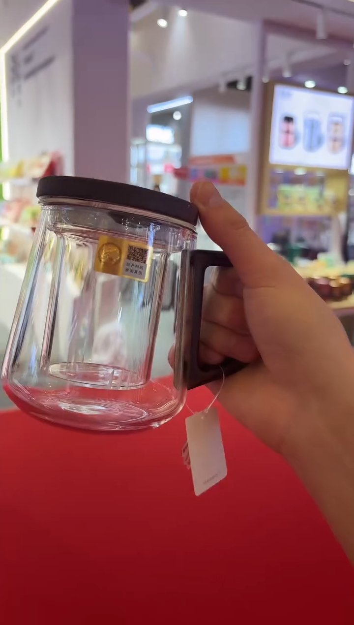 禾器-木笙杯-透明色+梅花茶剪