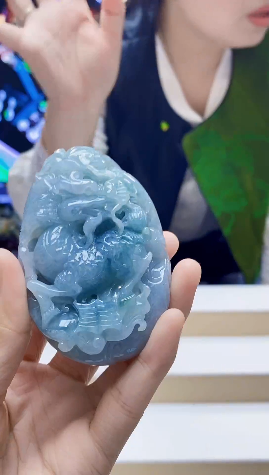 未镶嵌定制翡翠-毛货挂件16