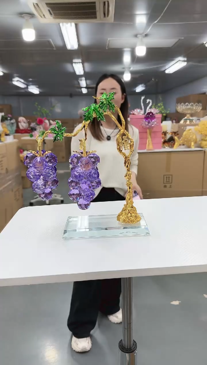 花间集水晶琉璃摆件  199班
