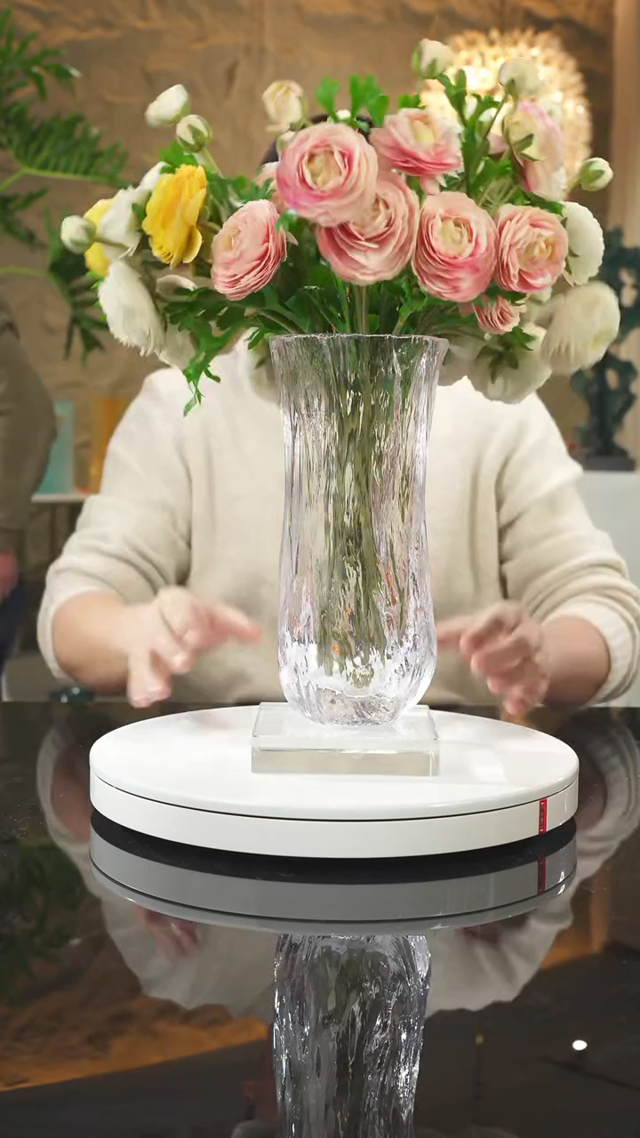 【闪购商品】摆件福利水晶树纹花瓶