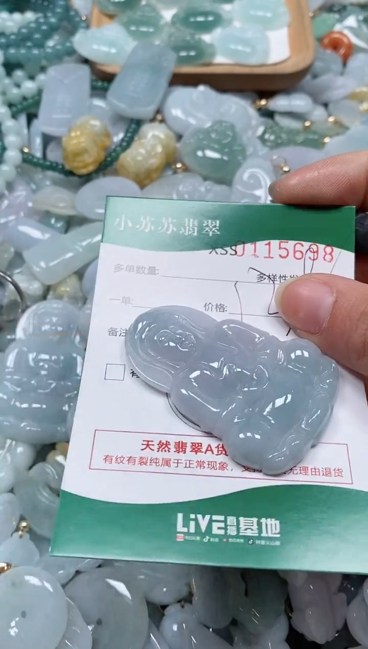 【闪购商品】翡翠颈饰未镶嵌闪购商品0115698