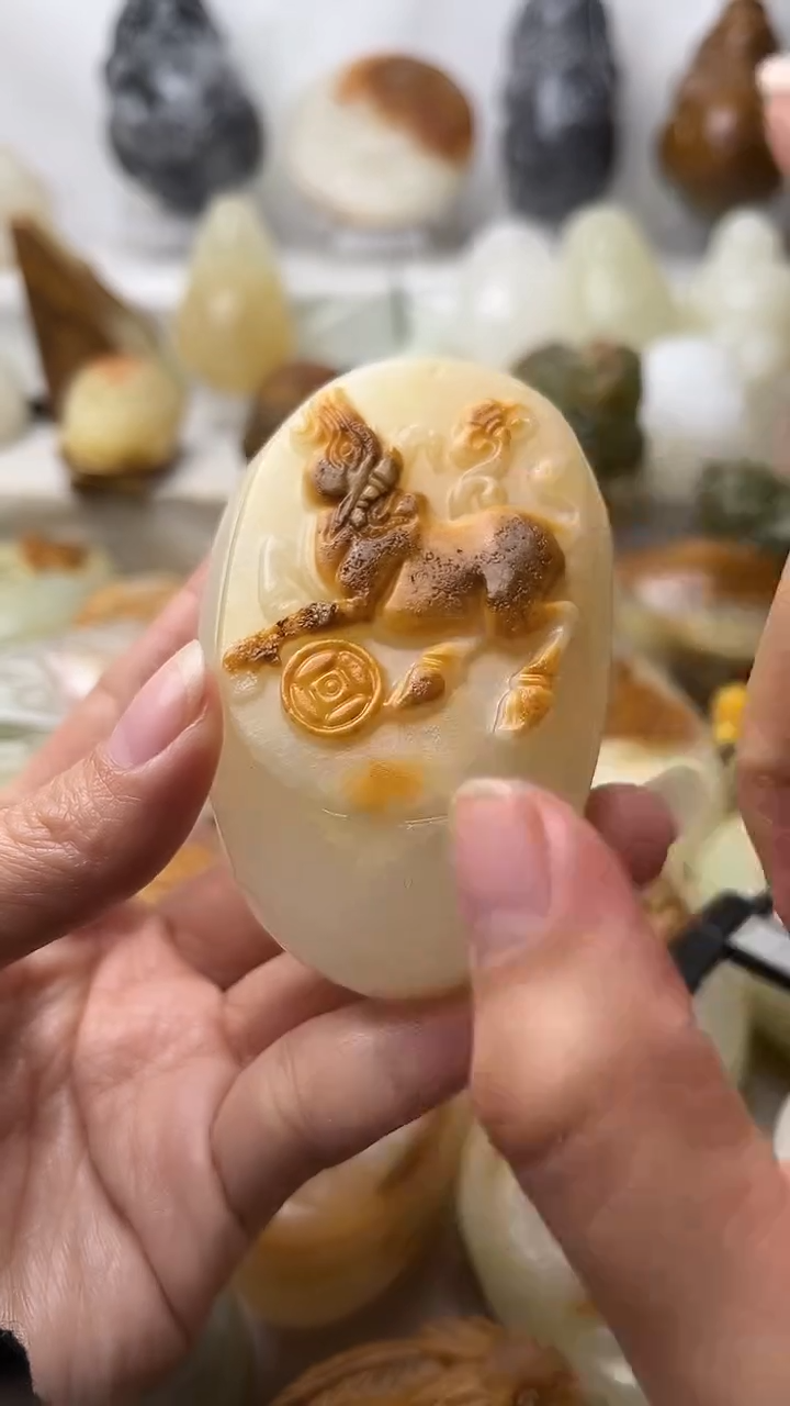 石材古青石棉纹正常不退换牛微瑕