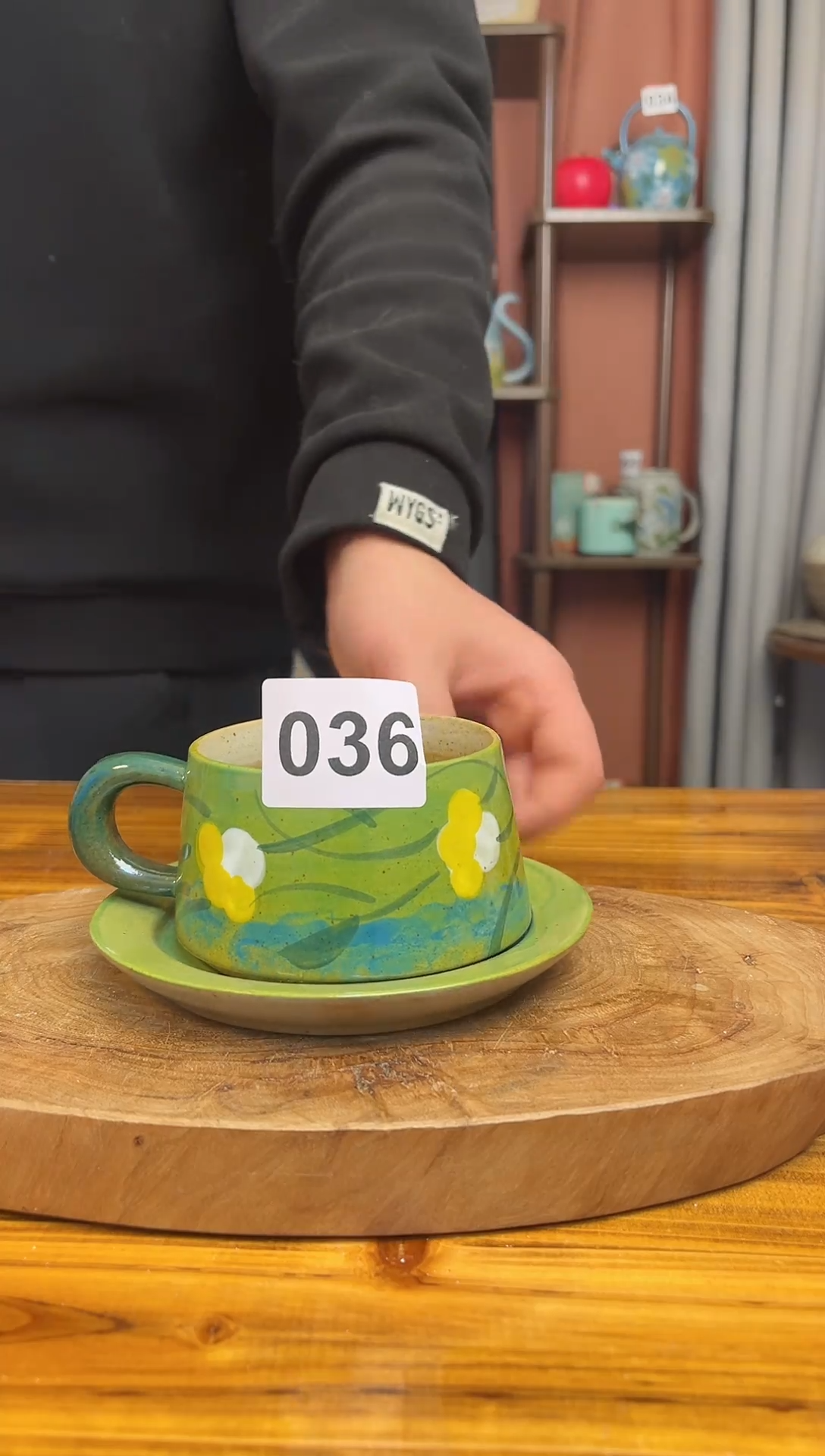 【闪购商品】瓷片景德镇高温无铅无汞无公害陶瓷036