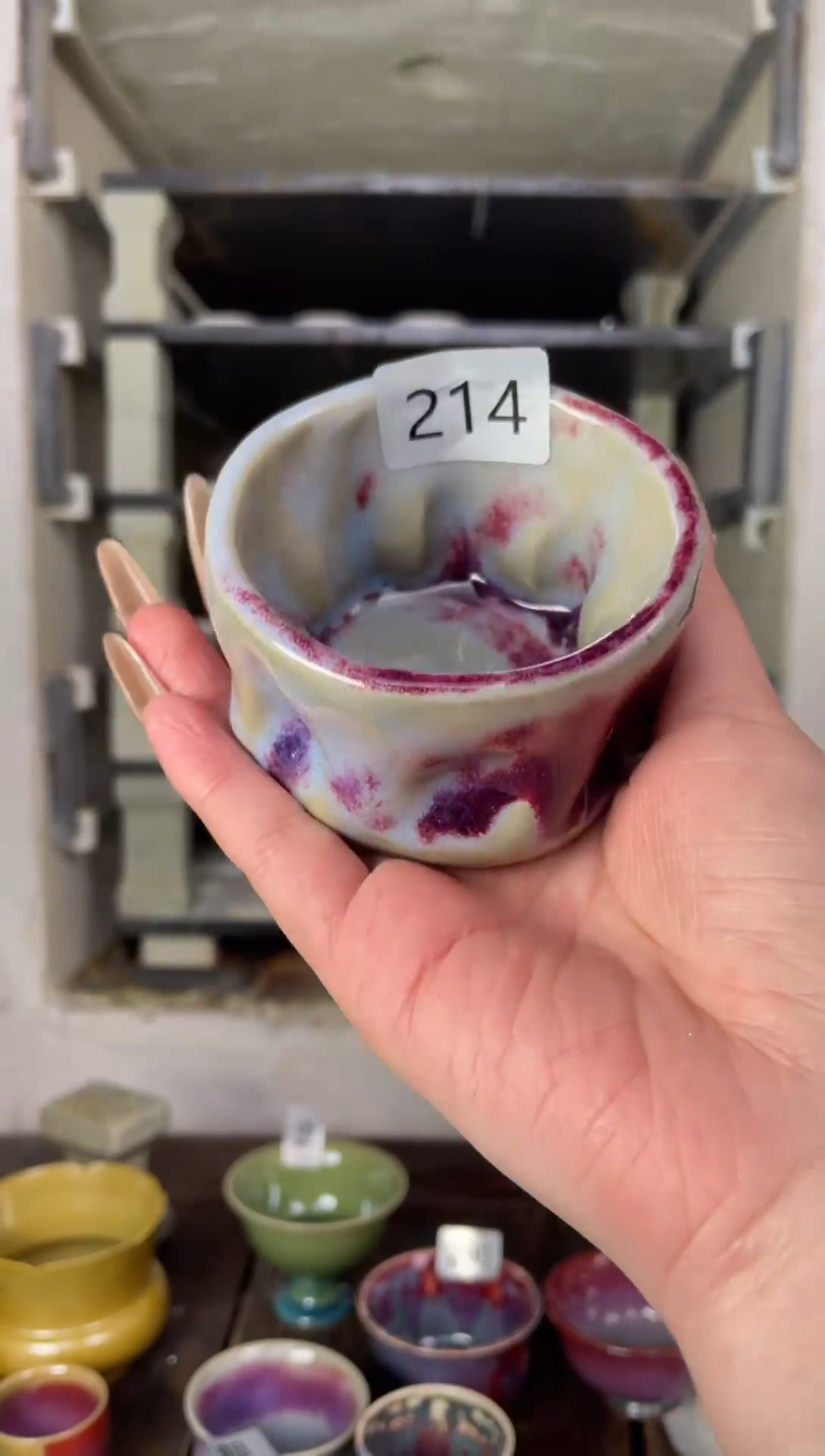 【闪购商品】摆件钧瓷手工茶器窑变