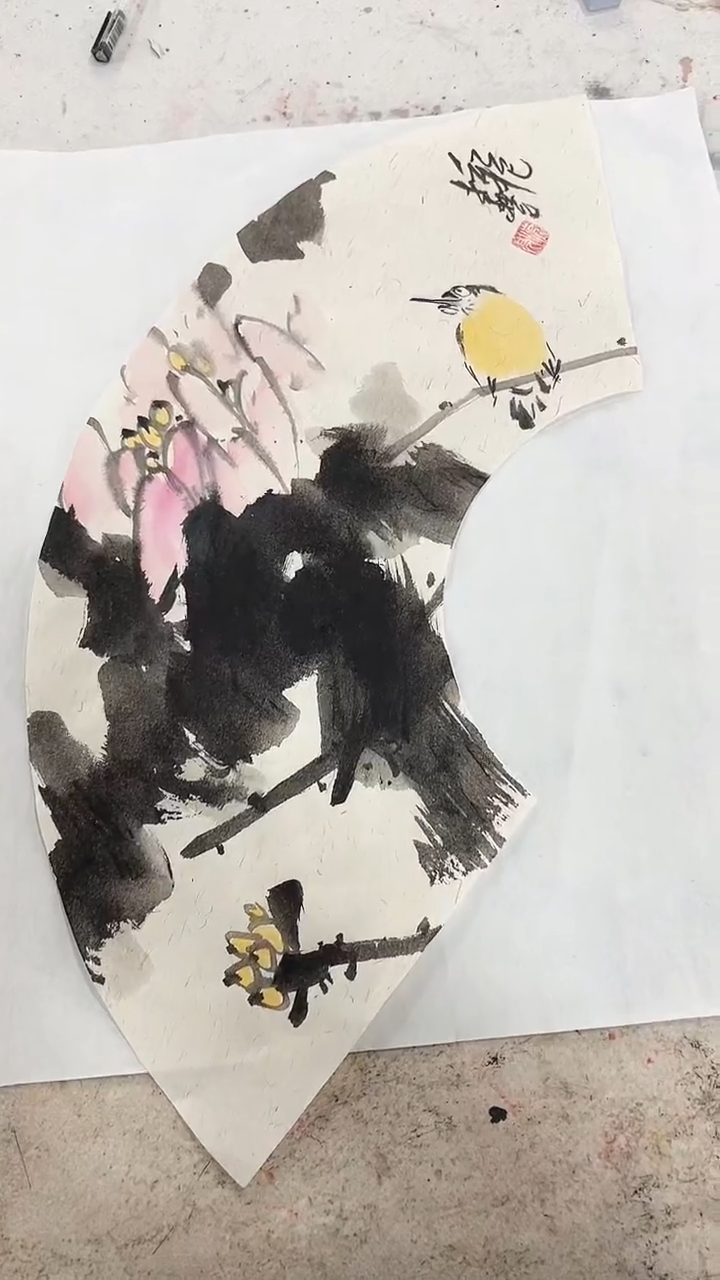 国画丰海亮/国画/花鸟