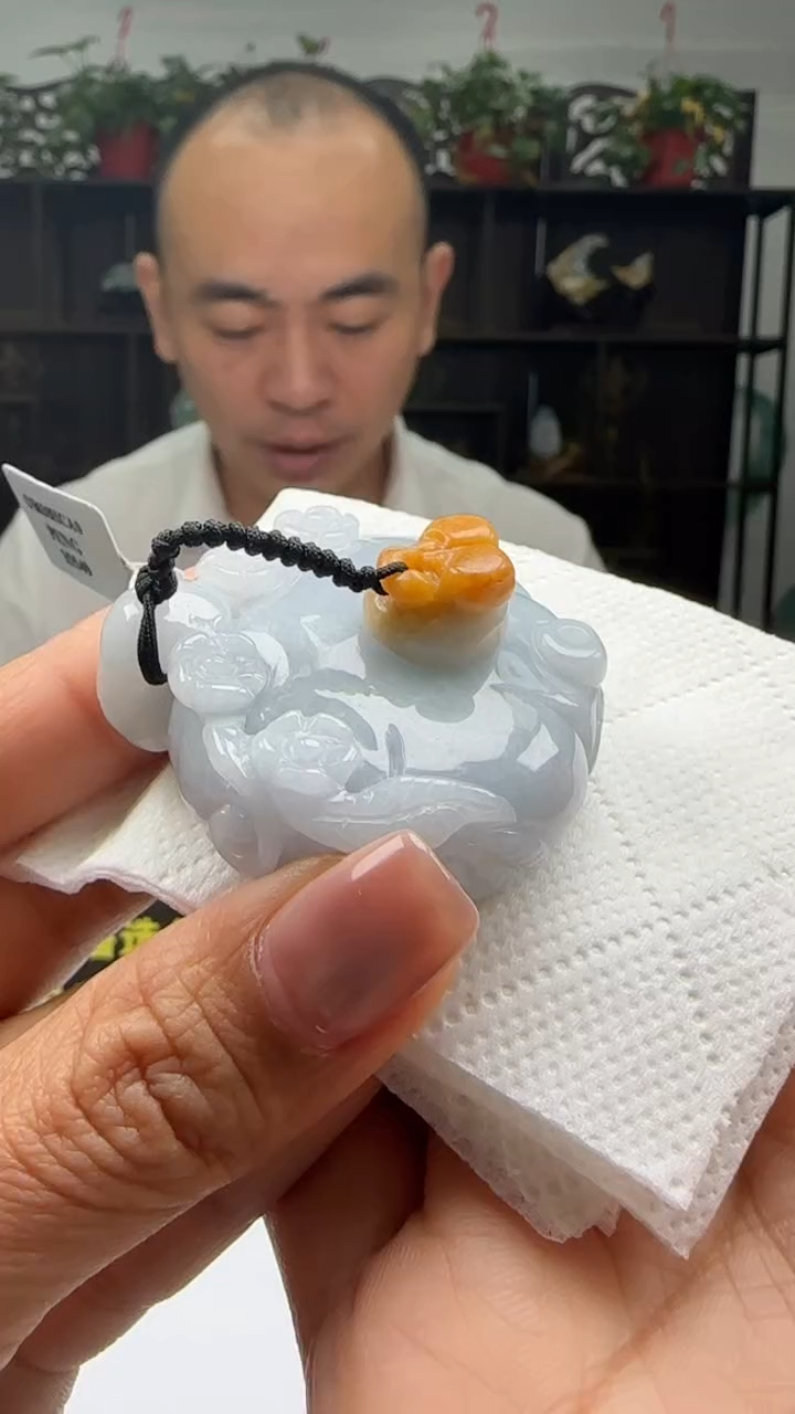 【闪购商品】翡翠颈饰未镶嵌天然翡翠A货吊坠