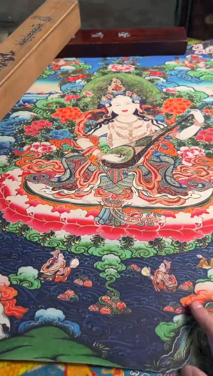 卷轴画卷轴画奥奥的唐卡