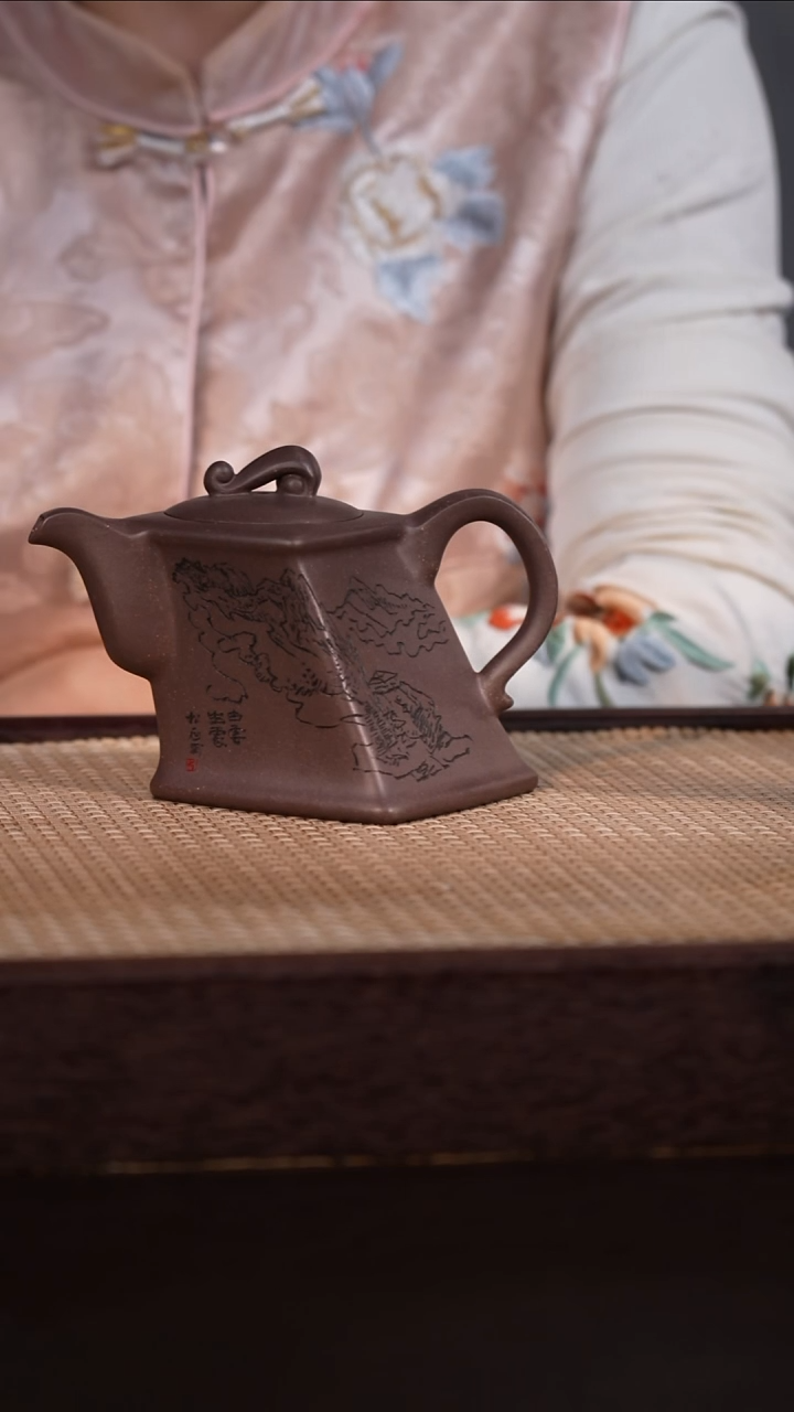 茶壶紫砂天青泥 300cc