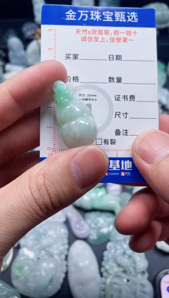 翡翠未镶嵌颈饰天然翡翠a货