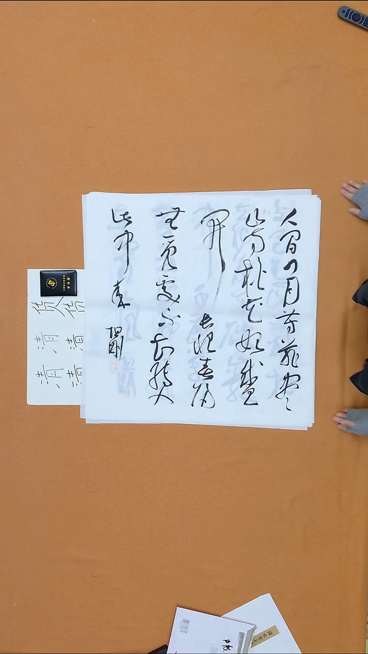 书法葛坦刚  山东  草书委员会  68*68 四平尺