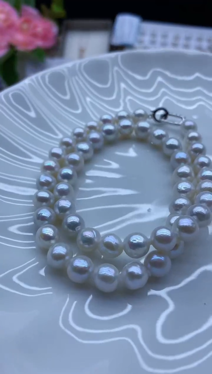 【闪购商品】淡水珍珠颈饰未镶嵌淡水珍珠项链