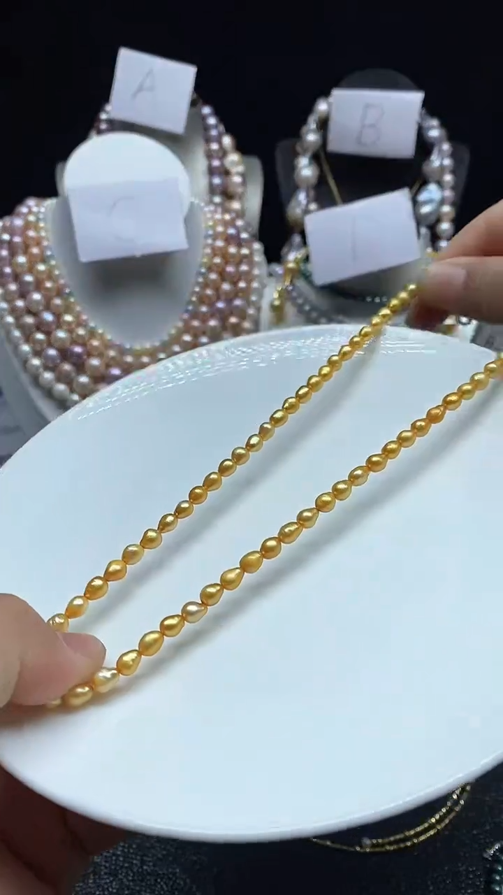 【闪购商品】淡水珍珠颈饰未镶嵌多人