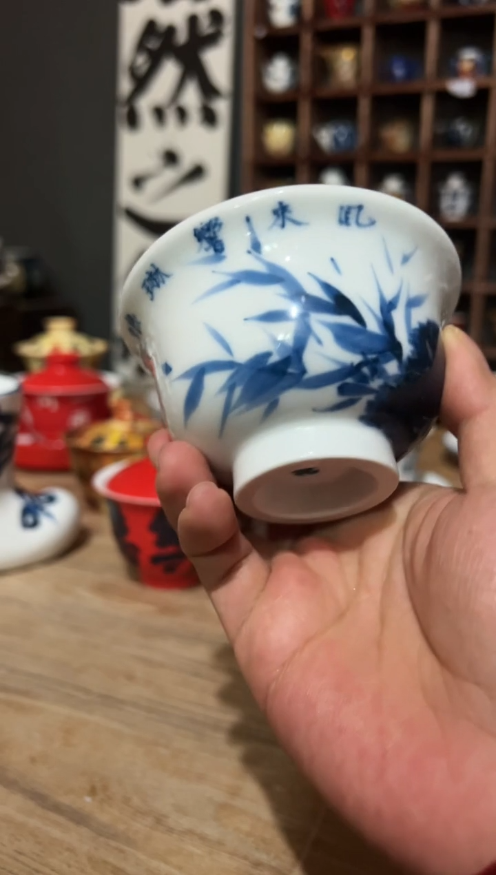 【闪购商品】观云听雨原创手绘茶具