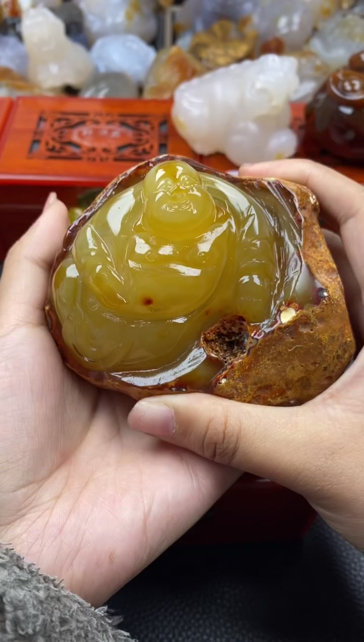 【闪购商品】玛瑙/玉髓摆件未镶嵌00