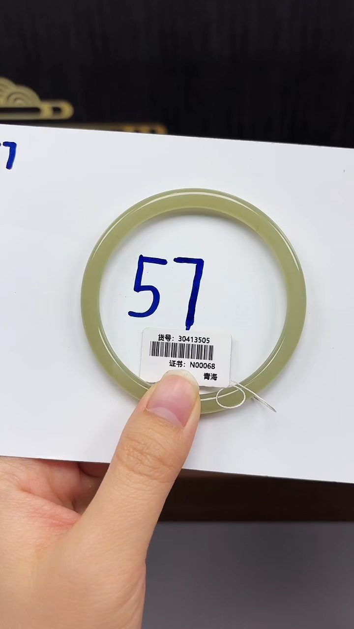 未镶嵌手镯和田玉3505