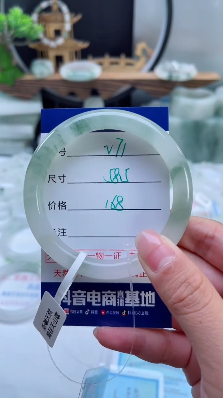 未镶嵌首饰石英质玉（天山翠）71