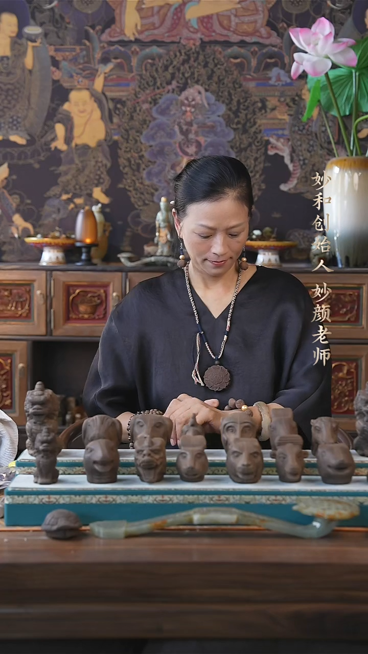 泥塑次第花开宝相花八宝富贵福利款式（不精挑）