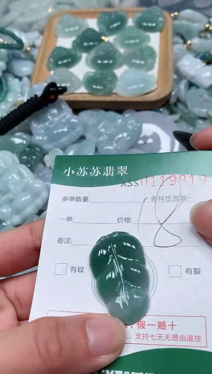 【闪购商品】翡翠颈饰未镶嵌闪购商品0119819