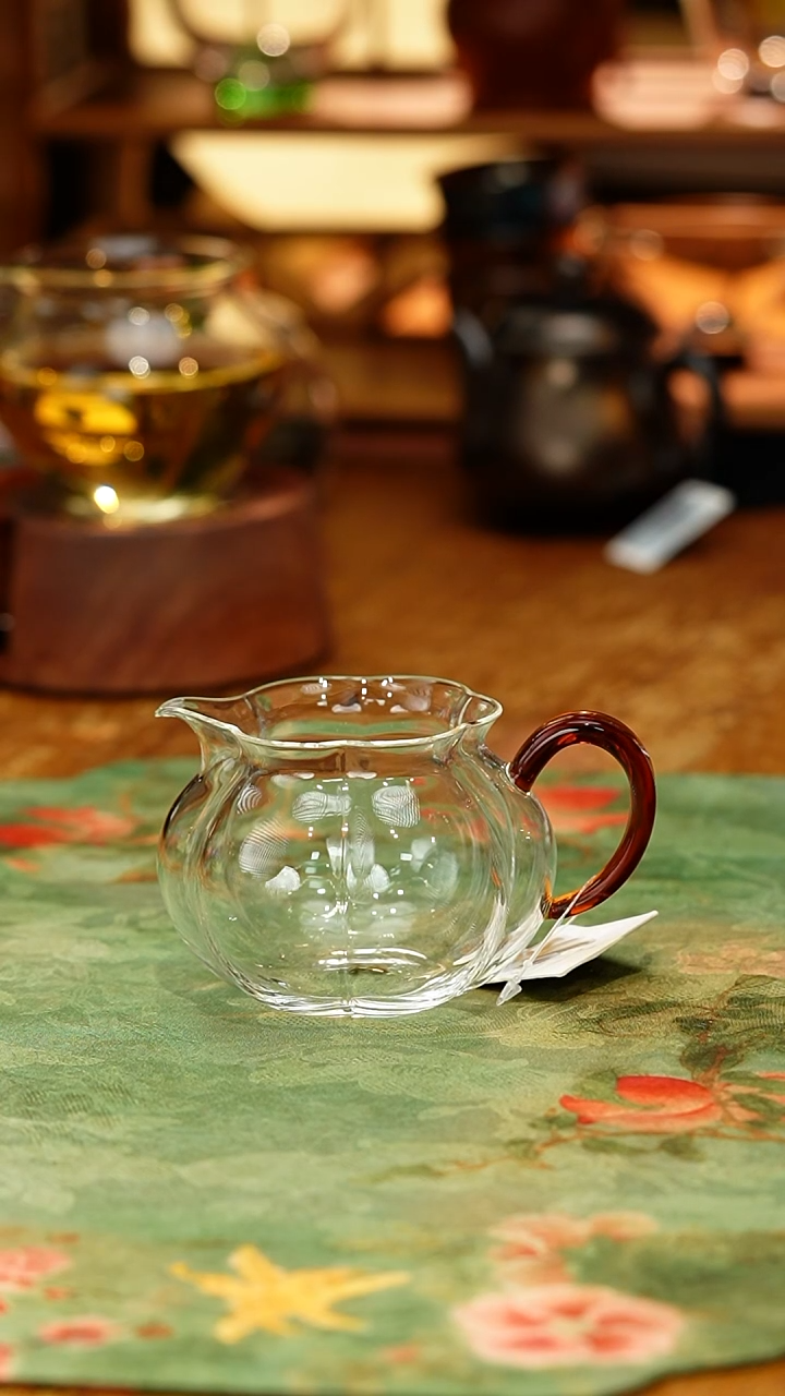 【闪购商品】禾器/晶彩纳福茶海/琥珀色