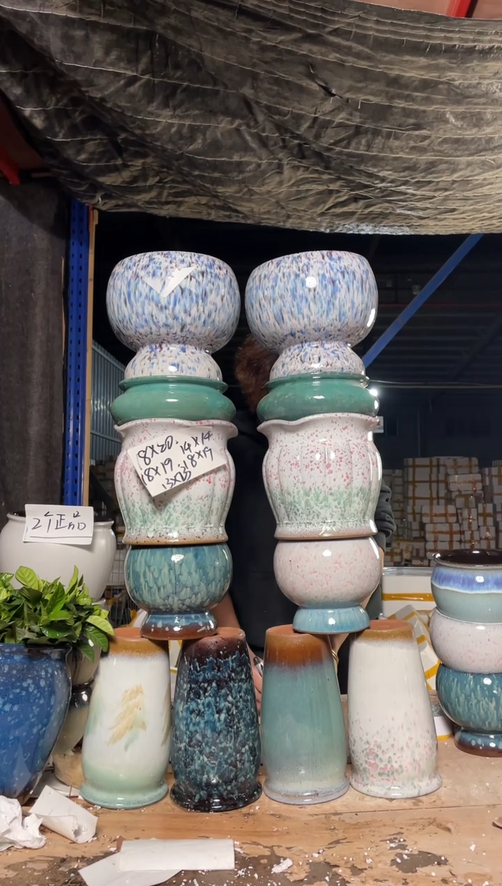 紫砂花盆宜兴紫砂粗陶花盆119-2