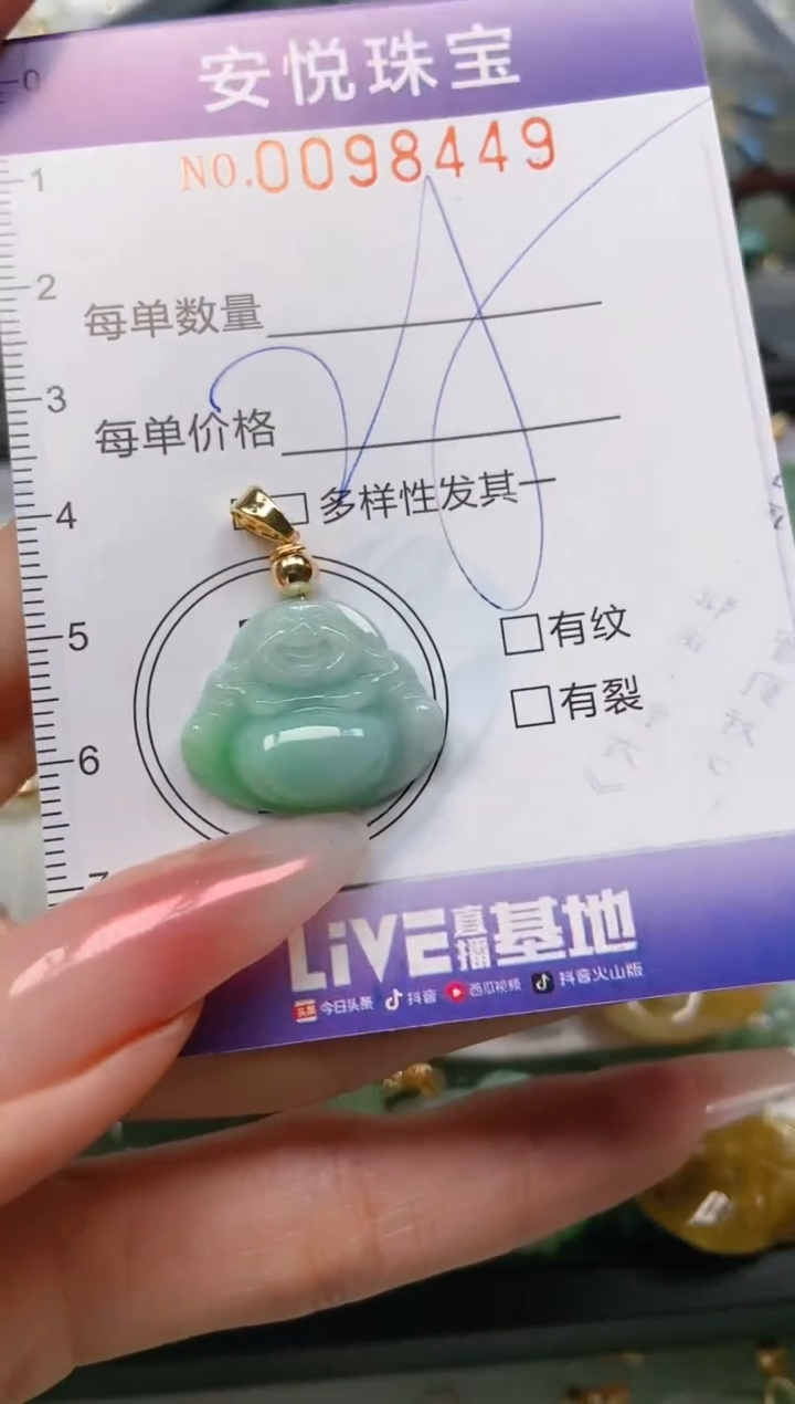 【闪购商品】翡翠颈饰未镶嵌闪购0098449