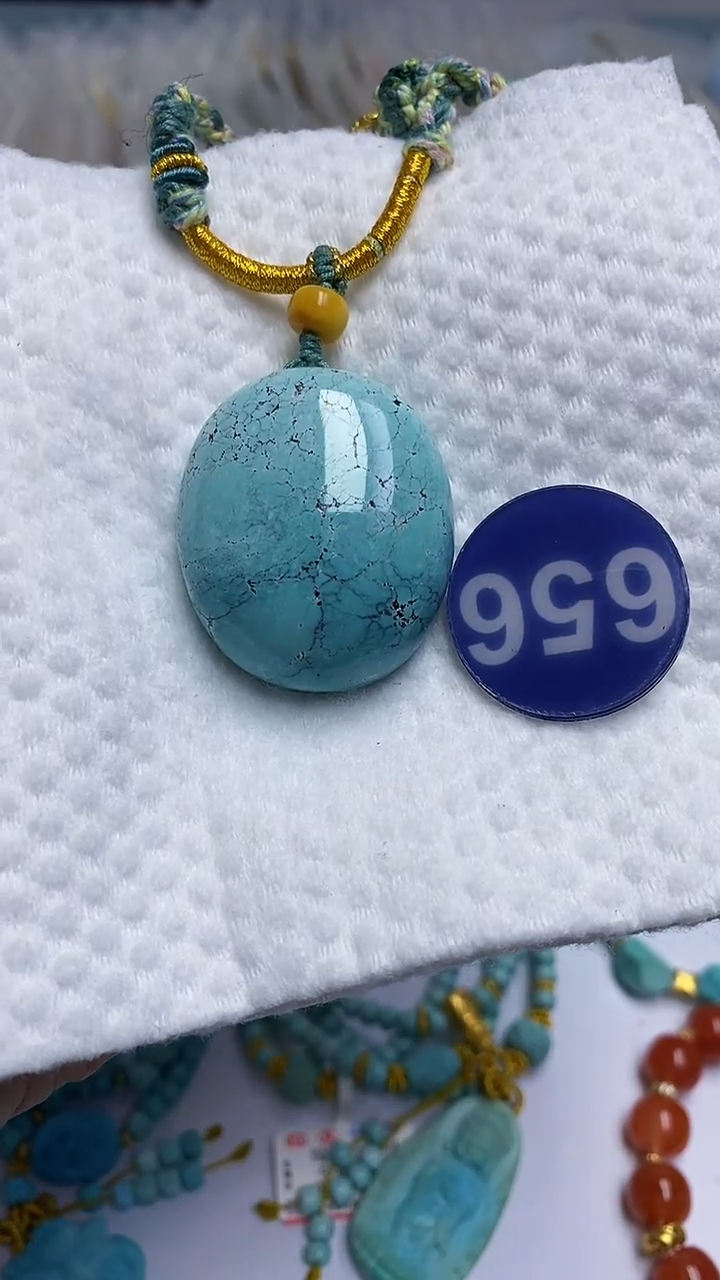 【闪购商品】绿松石项链未镶嵌656