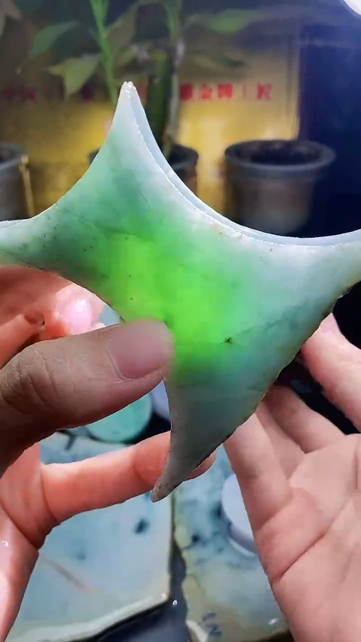 未镶嵌挂件翡翠小雨110
