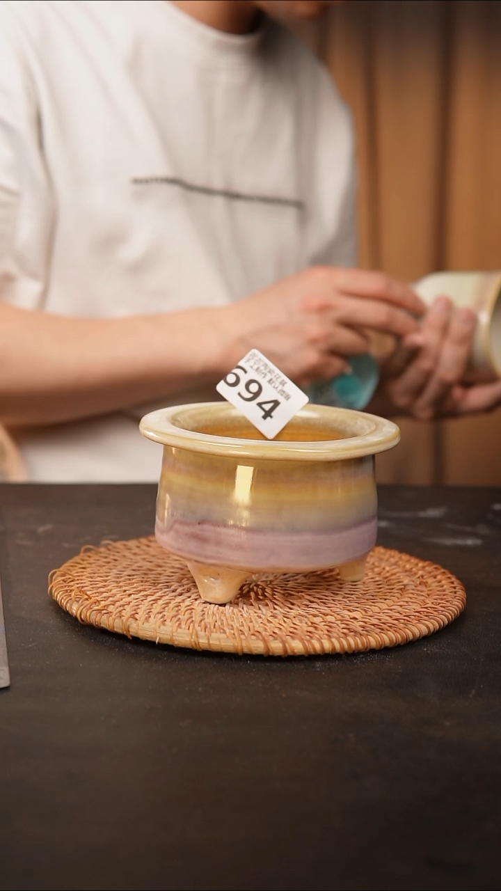 瓷片694 口径约9  外高约9