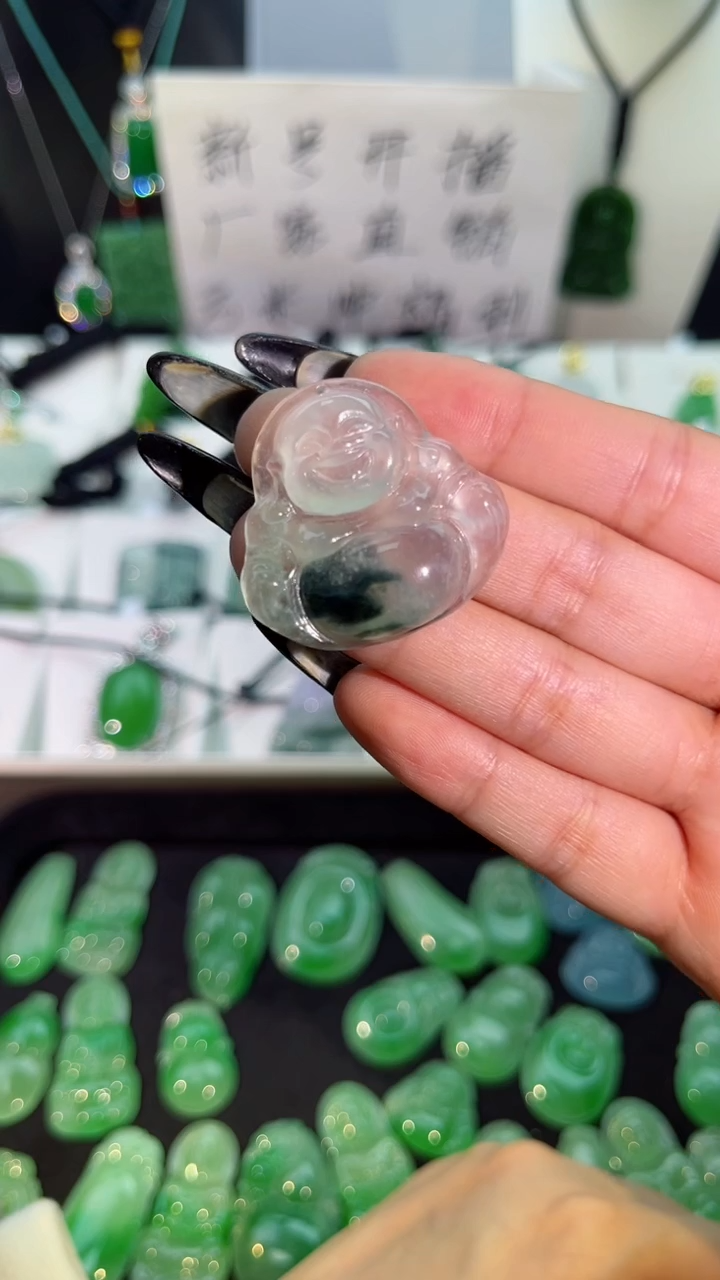 【闪购商品】翡翠手串未镶嵌 翡翠颈饰未镶嵌天然翡翠吊坠