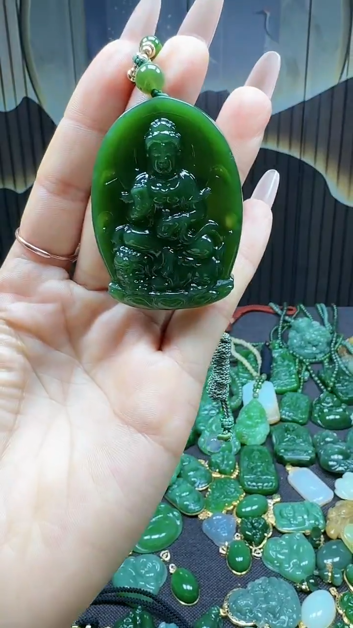 【闪购商品】和田玉挂件未镶嵌1