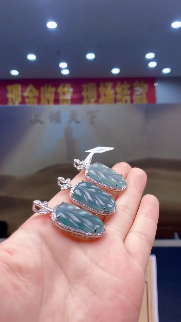 翡翠未镶嵌颈饰多样性发货【只发一件】*q5