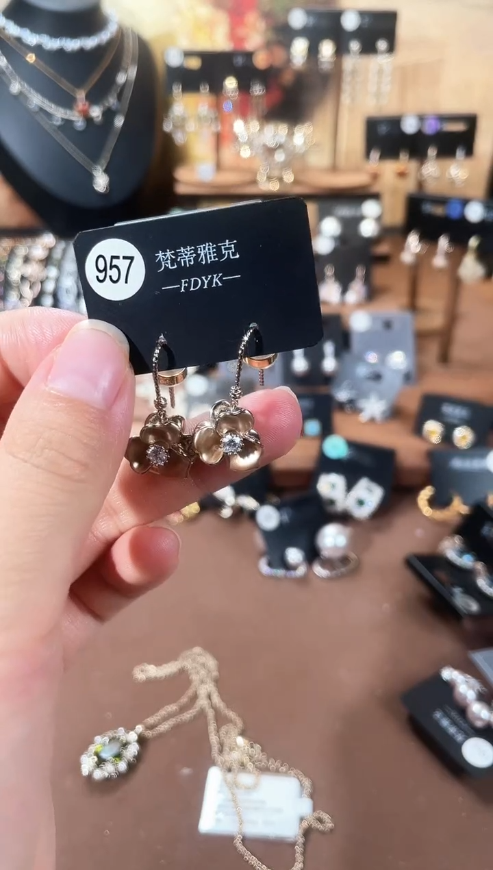 合金925银锆石梵957