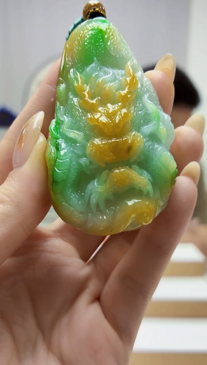 未镶嵌定制翡翠4917jw-毛货挂件112