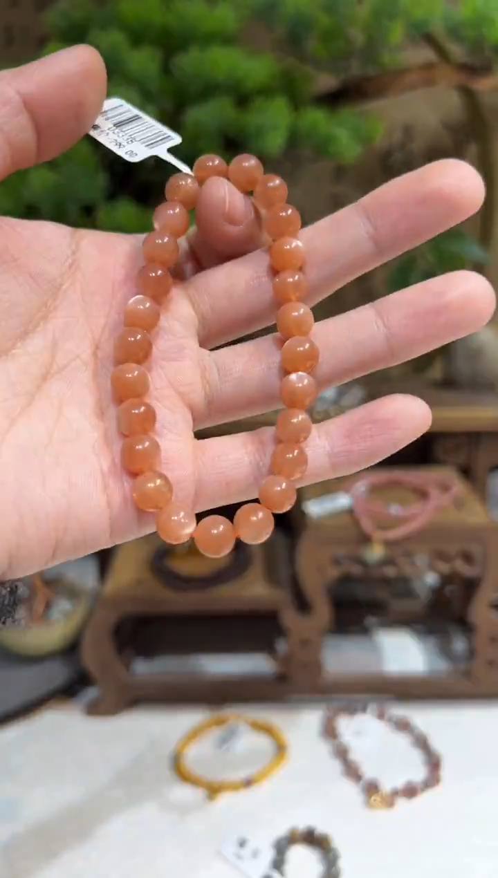 未镶嵌手链长石手饰@@