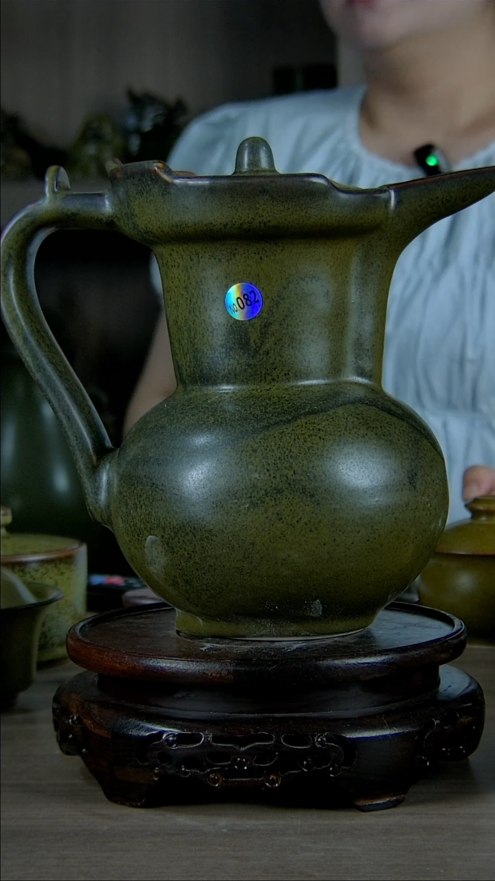 摆件景韵堂茶叶末釉瓷器