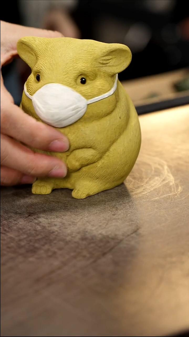 紫砂茶宠紫砂老鼠