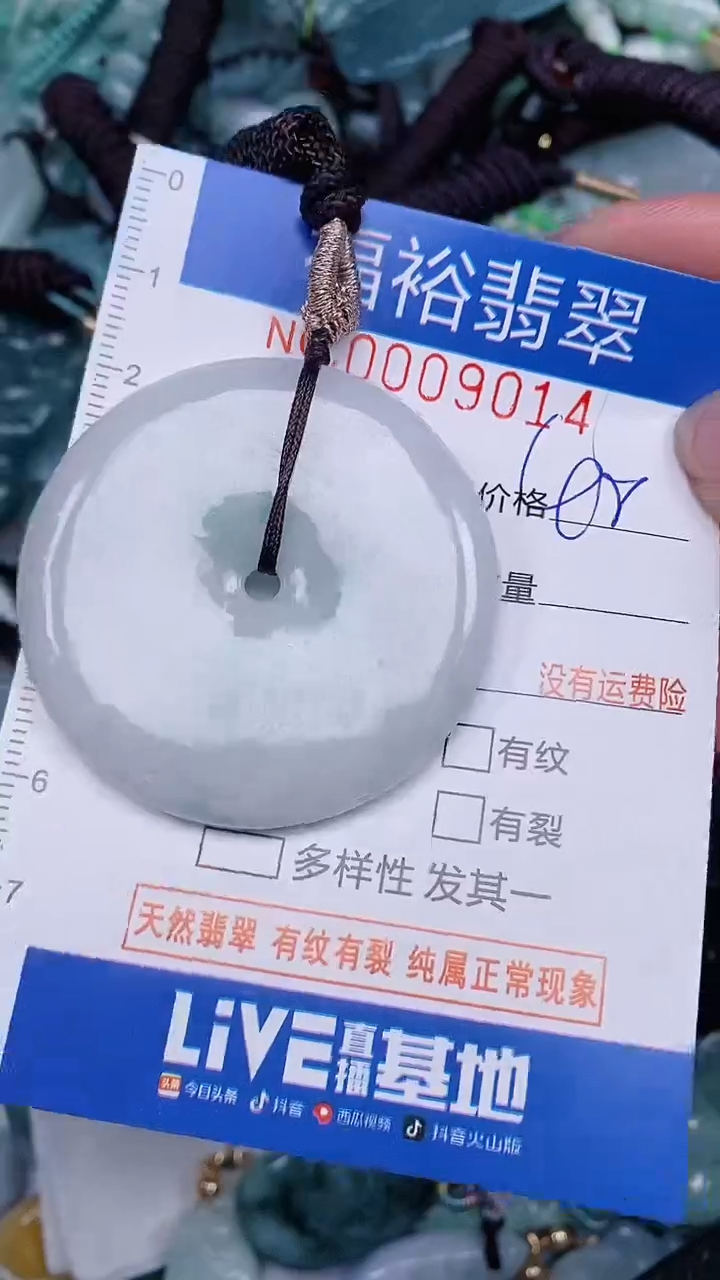 翡翠未镶嵌颈饰...0009014