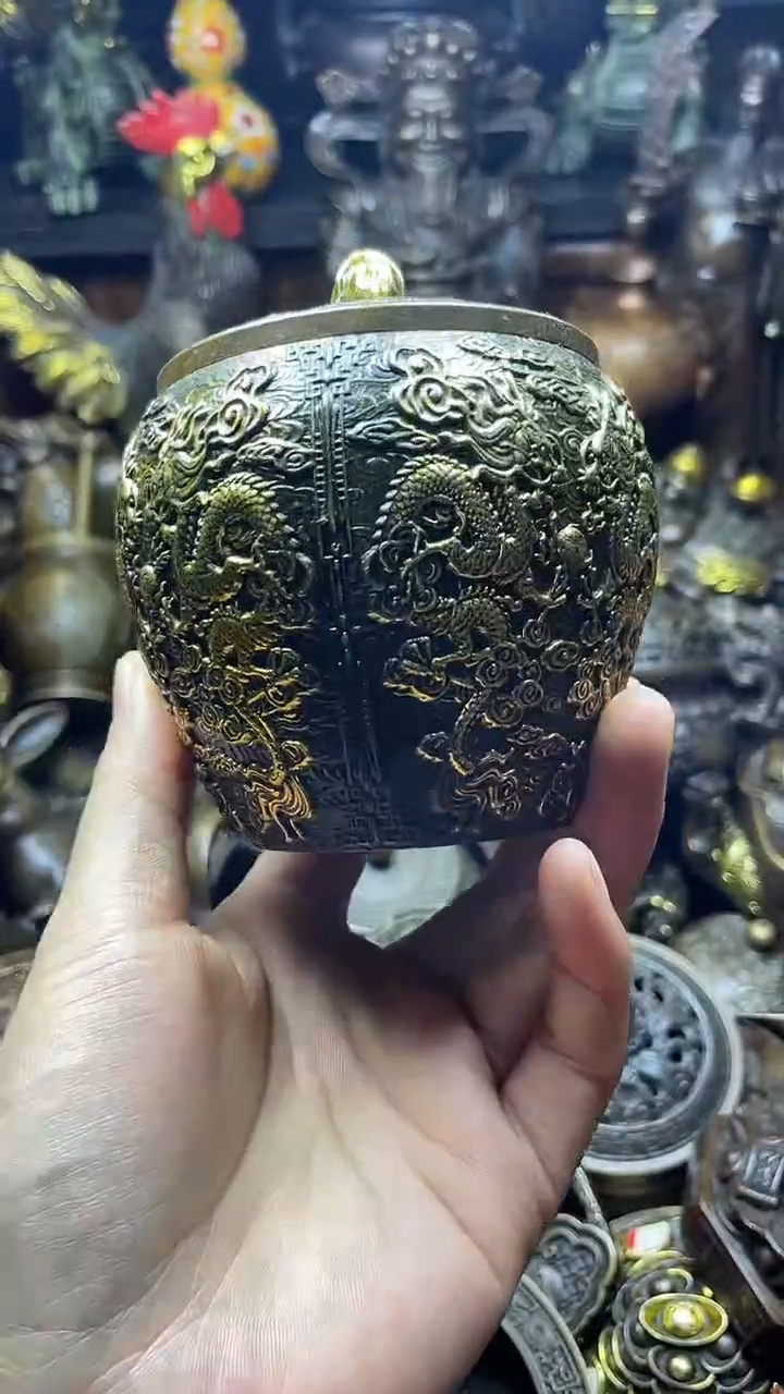 闪购链接，点击下单，有运费险，铜摆件